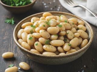 Фасоль лима отварная