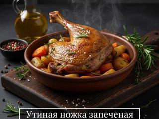 Утиная ножка запеченная