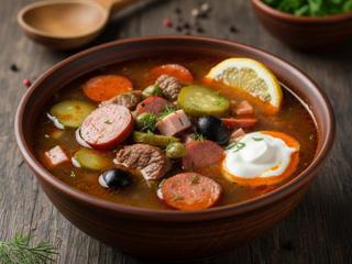 Солянка сборная мясная